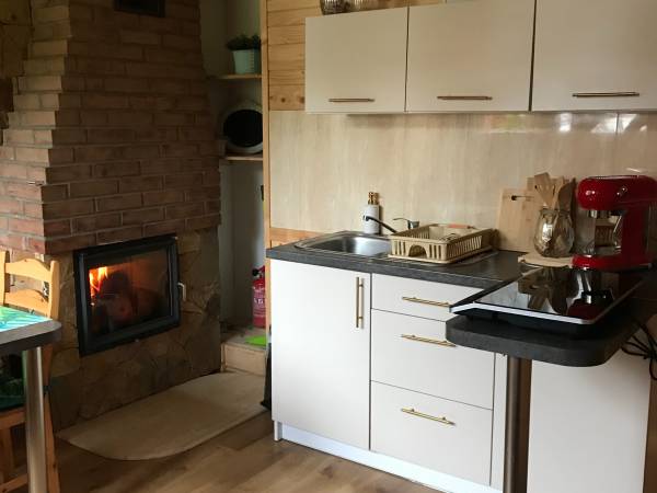 domek świerk kuchnia z aneksem