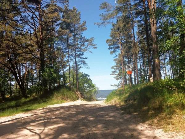 przejście na plażę