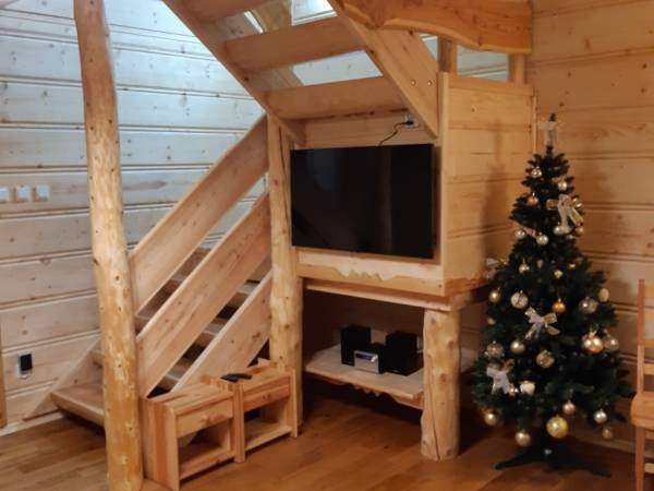 Dom Modrzewiowy salon