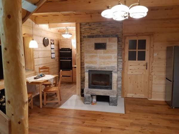 Dom Modrzewiowy salon