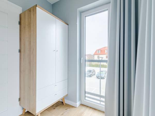 Apartament Słoneczny sypialnia