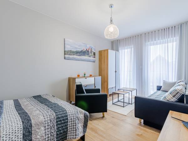 Apartament Morski sypialnia