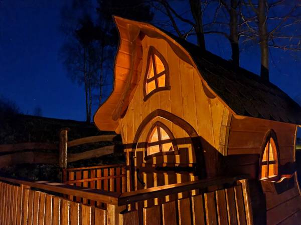 Domki Pod Biegunem, Wioska Smerfów oraz Wzgórze Gargamela