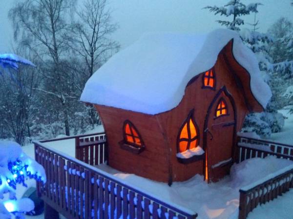 Domki Pod Biegunem, Wioska Smerfów oraz Wzgórze Gargamela