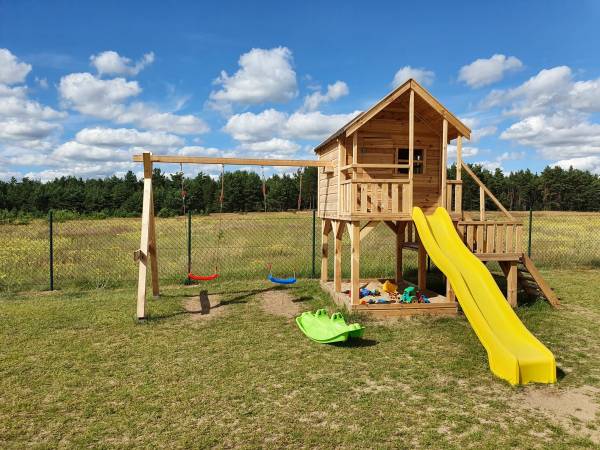 MILOCHÓWKA - Dom Drewniany Bliźniak