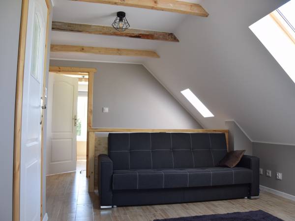 aneks wypoczynkowy z możliwością spania