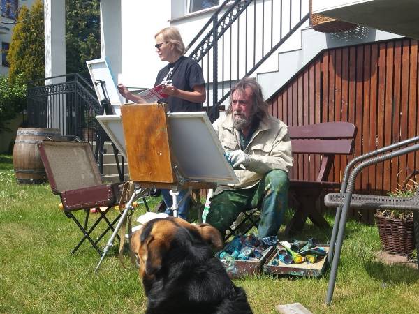 Wiosenny plener malarski