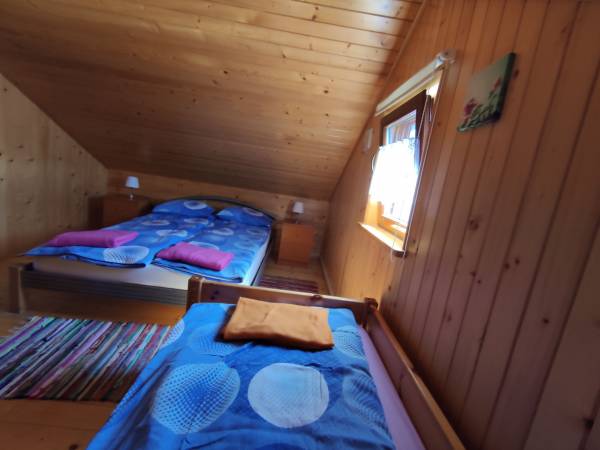 sypialnie domku 6-8 osób