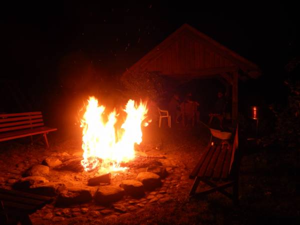 wieczory przy ognisku