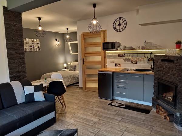 Apartament kominkowy