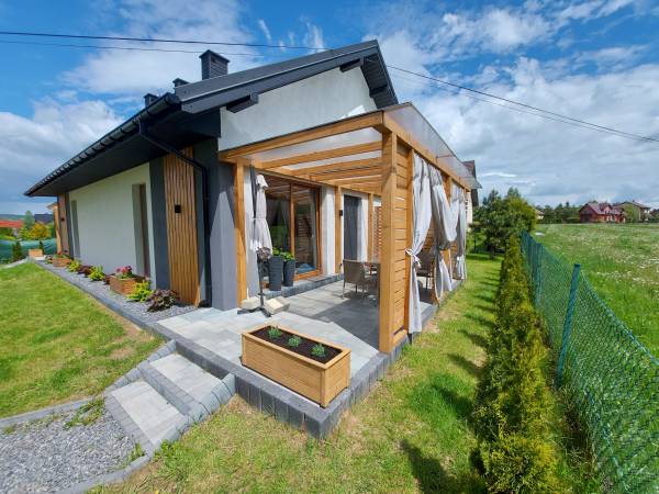 Domki Milo z kominkiem