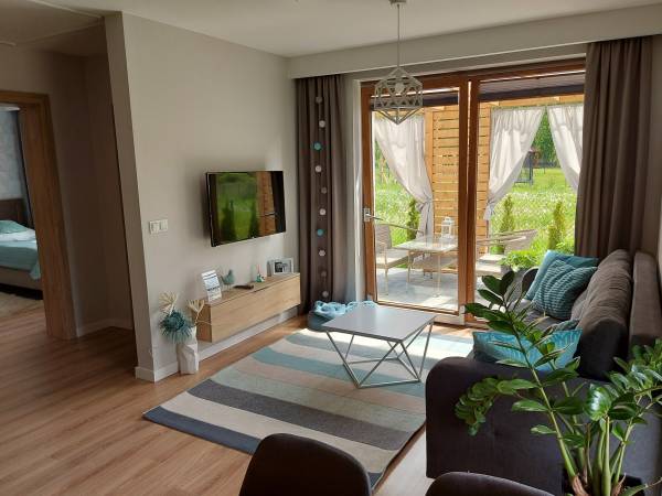 Domki Milo z kominkiem