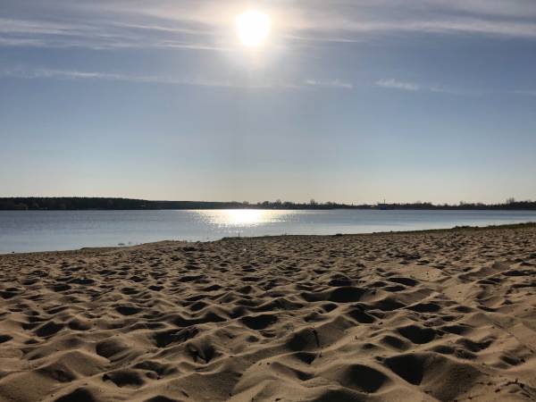 Plaża/ Jezioro Poraj