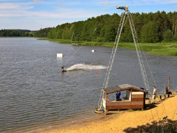 teren ośrodka Gwizdówka - wakeboard