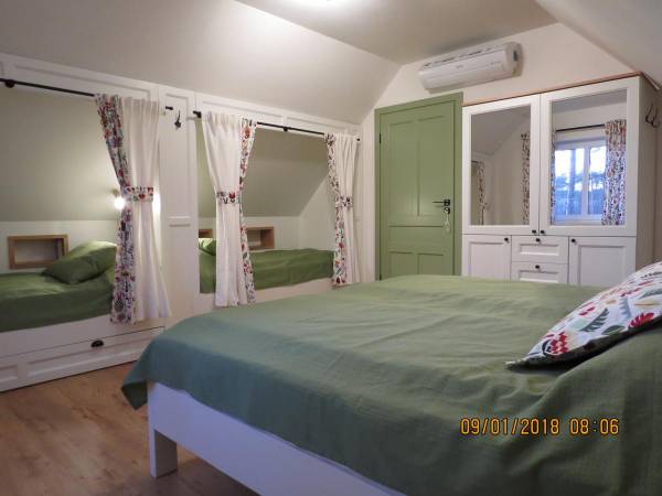 klimatyzowana sypialnia