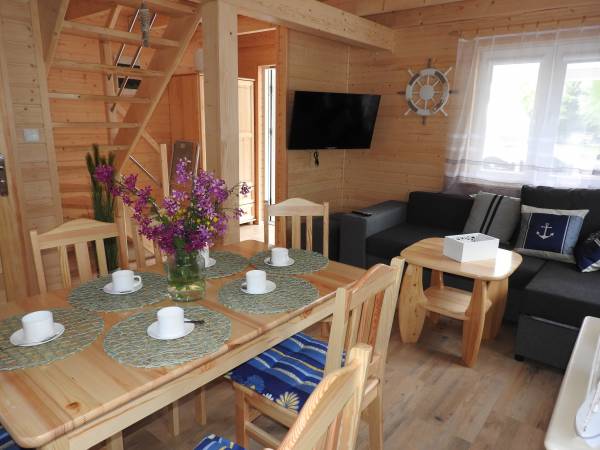 salon domek skandynawski