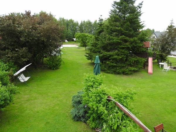 widok z tarasu pokój nr 6