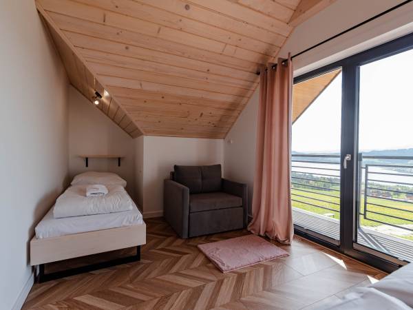 widokowa sypialnia 4 osobowa