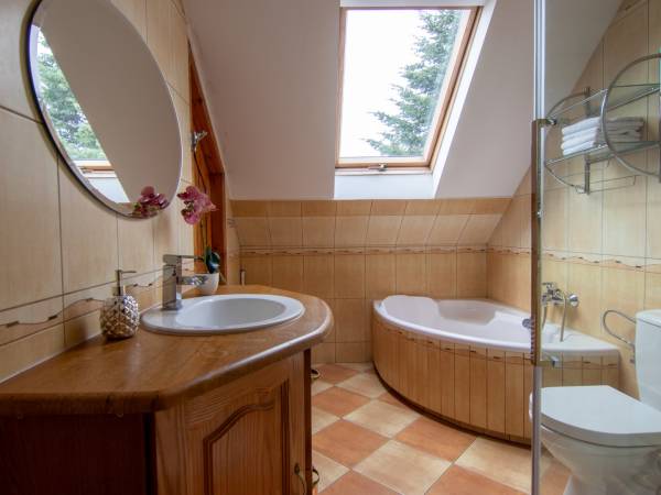 Łazienka pokoje góra