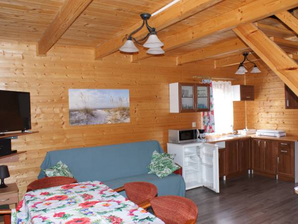 wnętrze dużego domku