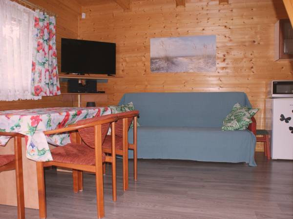 wnętrze dużego domku