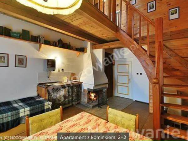 Apartament z kominkiem 2+2