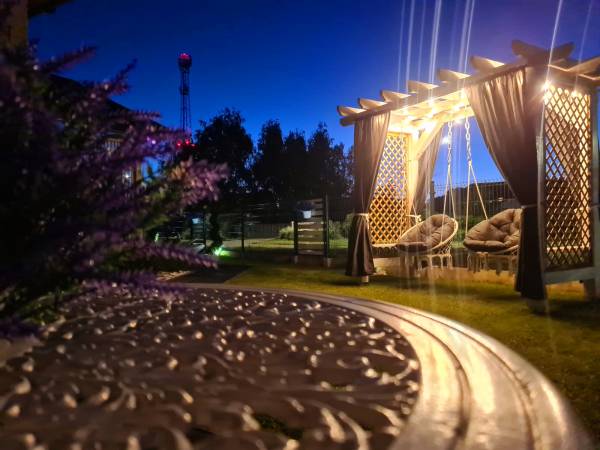 Włoski zakątek nocą