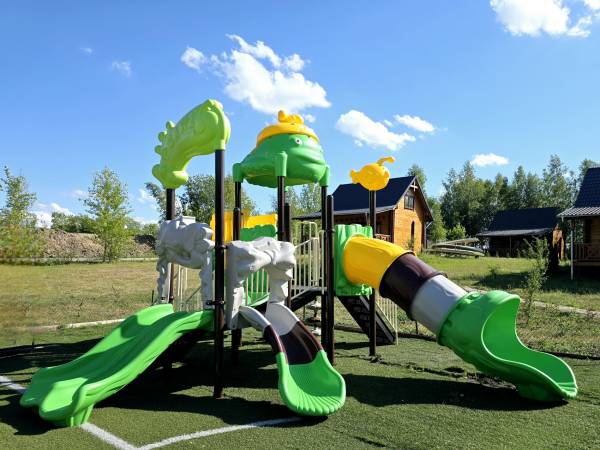 Domki nad jeziorem Ołów z własnym stawem 