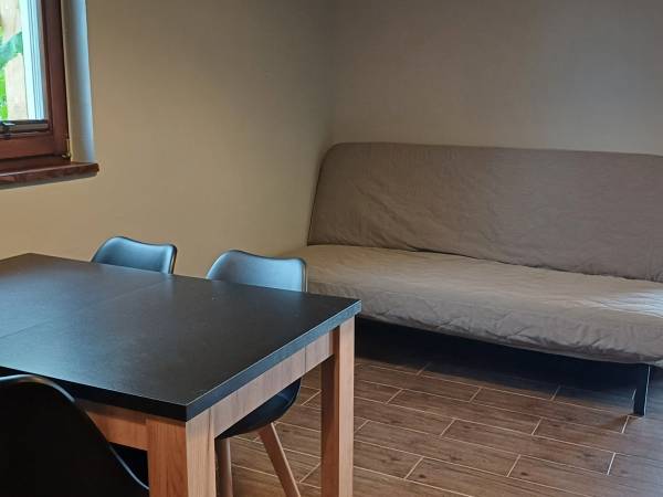 Salon w małym apartamencie