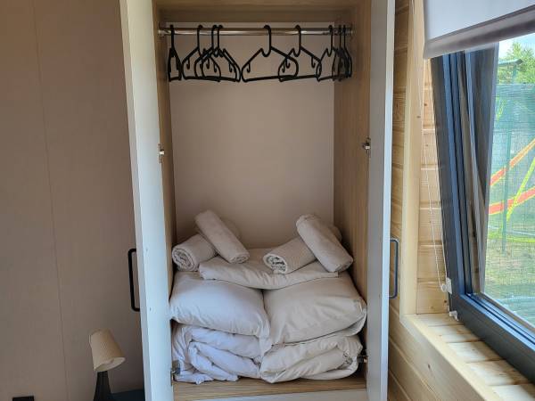 domek premium 4/6-osobowy sypialnia 1