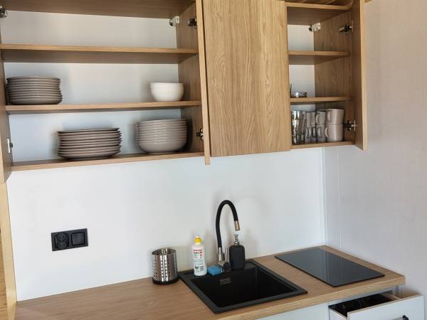 domek premium 4/6-osobowy kuchnia