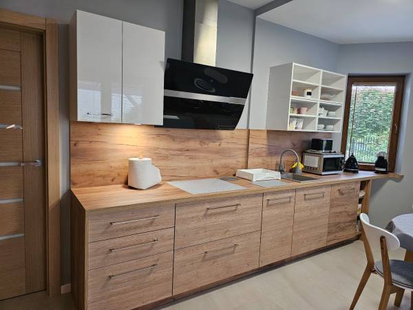 Kuchnia z jadalnią Apartament