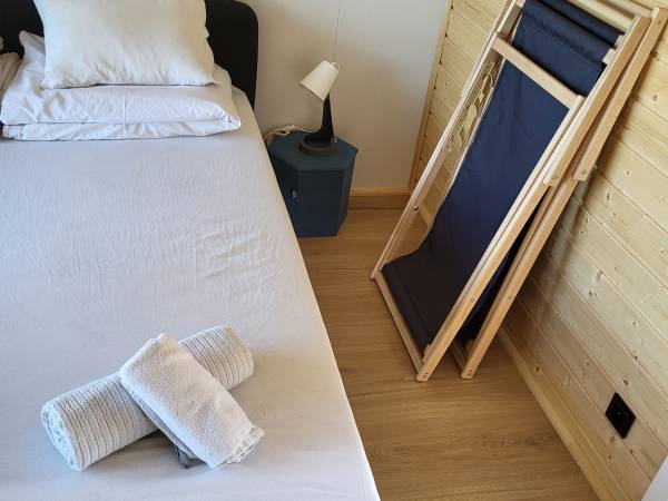 domek premium 4-osobowy sypialnia