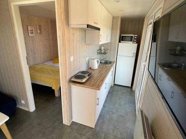 Domek z 3 pokojami - aneks kuchenny 