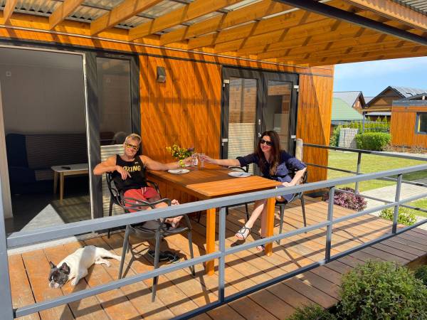 Domek z 3 pokojami - taras