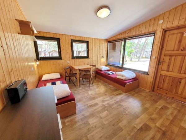 Domek letniskowy 3-osobowy z tarasem