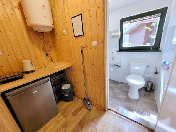 Domek letniskowy 3-osobowy z tarasem