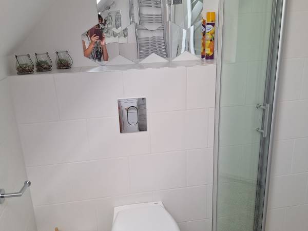 FOLK_łazienka na poddaszu