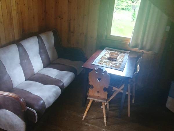 Chata 5-osobowa pokój dzienny