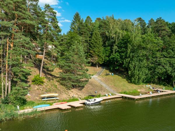 Mazury Ruciane Tarasy Ośrodek Wypoczynkowy nad jeziorem 