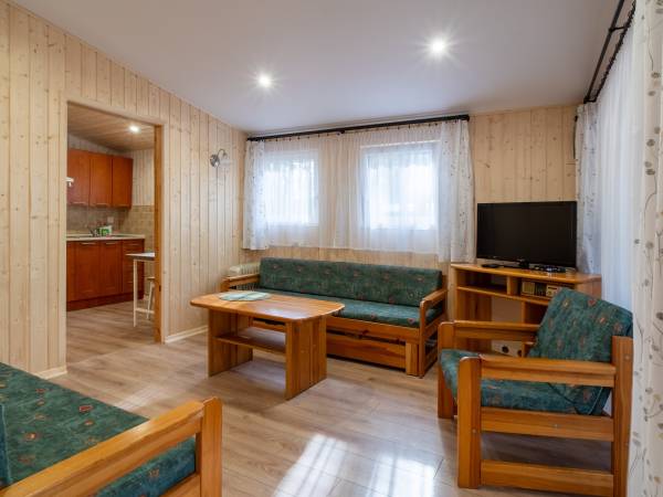 duży pokój - domek 6osobwy typ E