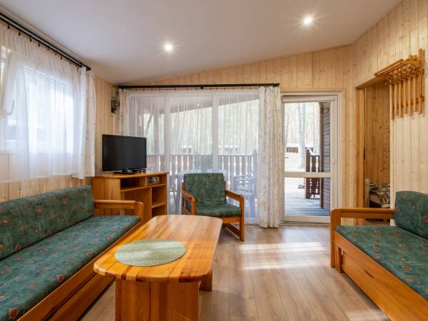 duży pokój - domek 6osobwy typ E