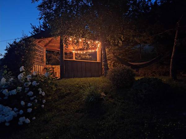 Całoroczne domki pod lasem