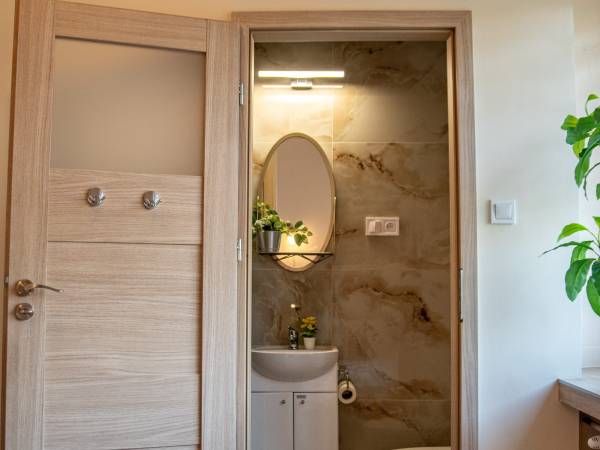 Kwatery RYDZ Częstochowa Pokój nr 4 Łazienka