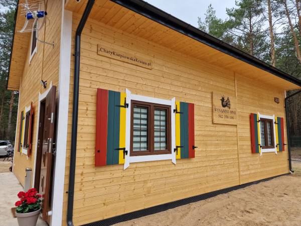 Hotelik-Resturacja "KUR" Myszyniec. Kurpie - Trasa na Mazury