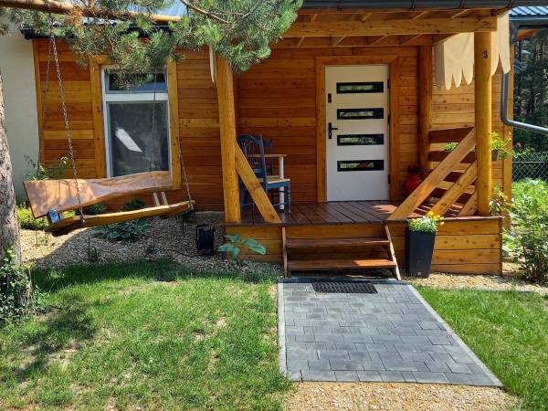 Domek modrzewiowy 2-4os.