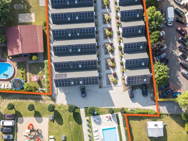 ośrodek z lotu ptaka