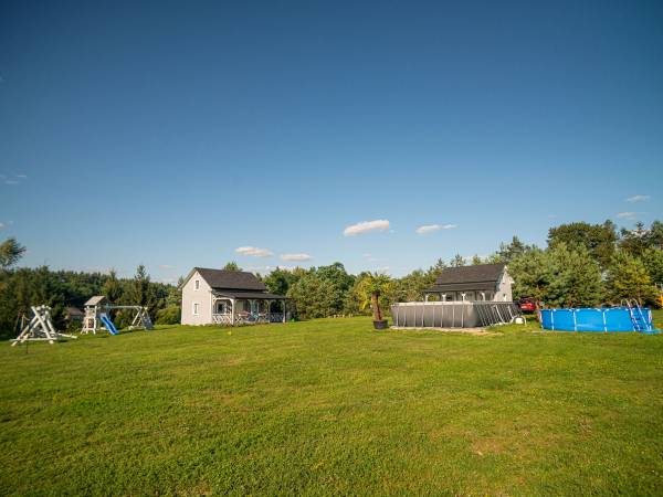 Agroturystyka Domki Nad Rzeką Bałtów Kajaki, Rowery, Basen, JACUZZI 