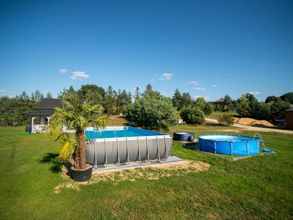 Agroturystyka Domki Nad Rzeką Bałtów Kajaki, Rowery, Basen, JACUZZI 