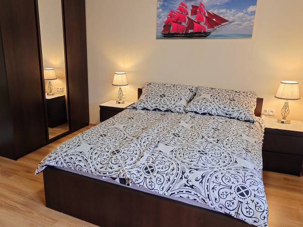 Apartament Studio - sypialnia